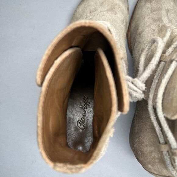 Peter‎ Nappi Women's Size 7 Suede Ankle Boots - Picture 9 of 13